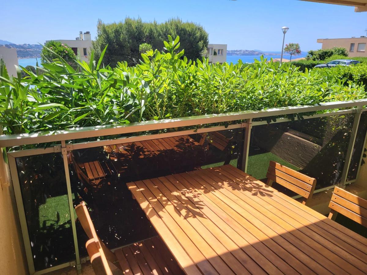 T2 Plage De Sable A 300M+ Parking Gratuit Bandol Luaran gambar